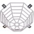 Web Stopper Guard, Protective Cover For Mini Smoke Detectors, Flush Mount, 9-Gauge Coated Steel