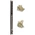 18 in. L Window Channel Balance 1720 with Top and Bottom End Brackets Attached 9/16 in. W x 5/8 in. D (Pack of 12)