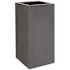 Vasesource 39.25 in. x 19.5 in. x 19.5 in. Bouvy XL Natural Gray Square Fiberstone Planter