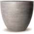 Vasesource 38 in. x 43 in. x 43 in. Jumbo Lg Gray Round Fiberstone Planter