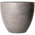 Vasesource 33.5 in. x 38.5 in. x 38.5 in. Jumbo Jesslyn Med Gray Round Fiberstone Planter
