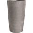 Vasesource 47.25 in. x 30.5 in. x 30.5 in. Belle XL Natural Gray Round Fiberstone Planter
