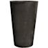 Vasesource 47.25 in. x 30.5 in. x 30.5 in. Belle XL Natural Black Round Fiberstone Planter