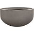 Vasesource 26.75 in. x 50.5 in. x 50.5 in. City Lg Natural Gray Round Bowl Fiberstone Planter