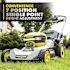 RYOBI 40V HP Brushless 21 in. Cordless Battery Walk Behind Multi-Blade Self-Propelled Mower - (2) 6.0 Ah Batteries & Charger