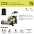 RYOBI 40V HP Brushless 21 in. Cordless Battery Walk Behind Multi-Blade Self-Propelled Mower - (2) 6.0 Ah Batteries & Charger