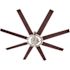 Westinghouse Damen 68 in. Nickel Luster DC Motor Ceiling Fan with Remote Control