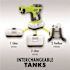 RYOBI ONE+ 18V Cordless Handheld Electrostatic Sprayer Kit with (2) 2.0 Ah Batteries and Charger