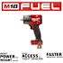 Milwaukee M18 FUEL GEN-2 18V Lithium-Ion Mid Torque Brushless Cordless 3/8 in. Impact Wrench with Friction Ring (Tool-Only)