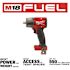 Milwaukee M18 FUEL GEN-2 18V Lithium-Ion Brushless Cordless Mid Torque 1/2 in. Impact Wrench with Pin Detent (Tool-Only)