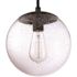 Design House Gracelyn 9 in. 1-Light Matte Black Pendant