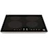ZLINE Kitchen and Bath 24 in. 4 Burner Element Top Control Induction Cooktop with Touch Controls in Black Glass
