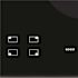 ZLINE Kitchen and Bath 24 in. 4 Burner Element Top Control Induction Cooktop with Touch Controls in Black Glass
