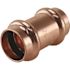 Apollo 3/4 in. x 3/4 in. Copper Press x Press Pressure Coupling with Dimple Stop