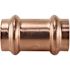 Apollo 3/4 in. x 3/4 in. Copper Press x Press Pressure Coupling with Dimple Stop