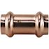 Apollo 1/2 in. x 1/2 in. Copper Press x Press Coupling with Dimple Stop Pro Pack (50-Pack)