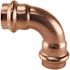 Apollo 3/4 in. x 3/4 in. Copper 90-degree Press x Press Elbow Fitting