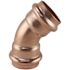 Apollo 1 in. x 1 in. Copper 45-degree Press x Press Elbow Fitting