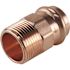 Apollo 1 in. x 1 in. Copper Press x MPT Male Adapter