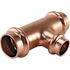 Apollo 3/4 in. x 3/4 in. x 1/2 in. Copper Press Reducing Tee Fitting