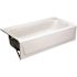 Bootz Industries Aloha 60 in. x 30 in. Soaking Bathtub with Left Drain in White