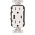 Leviton Decora 15 Amp Tamper Resistant Duplex Outlet (with Type A and C USB Charger), White