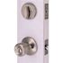 Waterbury Satin Nickel Keyed Entry Door Knob and Single Cylinder Deadbolt Combo Pack with KW1 Keyway Keyed Differently