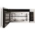 ZLINE Kitchen and Bath 30 in. 300 CFM 900-Watt Over the Range Microwave Oven in Stainless Steel & Traditional Handle