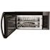 ZLINE Kitchen and Bath 30 in. 300 CFM 900-Watt Over the Range Microwave Oven in Black Stainless Steel & Modern Handle