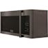 ZLINE Kitchen and Bath 30 in. 300 CFM 900-Watt Over the Range Microwave Oven in Black Stainless Steel & Traditional Handle