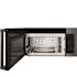 ZLINE Kitchen and Bath 30 in. 300 CFM 900-Watt Over the Range Microwave Oven in Black Stainless Steel & Traditional Handle