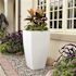 Mayne Kobi 32 in. Tall White Self-Watering Polyethylene Planter