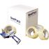 48 mm x 100 m 2.0 MIL BL20 Clear Packing Tape (Case of 36)