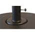 70 lbs. Resin Cement Filled Patio Umbrella Base in Black