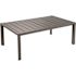 Sunset Volcanic Black Rectangle Aluminum Outdoor Coffee Table