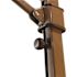 Grosfillex Windmaster 10 ft. Aluminum Cantilever Tilt Patio Umbrella in Charcoal