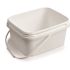 Diversey 1 Gal. White Reusable Dry Wipes Charging Bucket