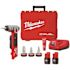 Milwaukee M12 FUEL ProPEX Expander Tool Kit with 1/2 in. - 1 in. RAPID SEAL ProPEX Expander Heads