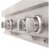 ZLINE Kitchen and Bath 30 in. 4 Burner Front Control Gas Cooktop with Brass Burners in Stainless Steel