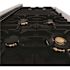 ZLINE Kitchen and Bath 48 in. 7 Burner Front Control Gas Cooktop with Brass Burners in Stainless Steel with Griddle