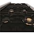 ZLINE Kitchen and Bath 48 in. Legacy Gas Rangetop with 6 Brass Burners and Porcelain Cooktop in Satin Stainless Steel