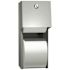 ASI Surface Mounted Twin Hide-A-Roll Toilet Paper Dispenser