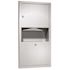 ASI Recessed Paper Towel Dispenser and Waste Receptacle