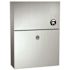 ASI American Specialties Commercial Surface Mounted Sanitary Napkin Disposal in Stainless Steel