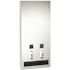 ASI American Specialties Commercial (30) Napkin/(27) Tampon Dispenser in Stainless Steel 25c Operation
