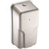 ASI Wall Mounted Automatic Foam Soap and Foam Hand Sanitizer Dispenser in Stainless Steel Battery Operated