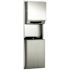 ASI Recessed Stainless Steel Automatic Paper Towel Dispenser and Waste Receptacle
