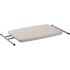 20 in. W x 30 in. D Speckled Grey High-Density Polyethylene (HDPE) Top Height Adjustable Personal Folding Table