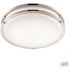 PRIVATE BRAND UNBRANDED 14 in. Brushed Nickel Selectable LED CCT Round Flush Mount Light