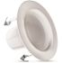 4 in. 775 Lumens High Output Selectable CCT Dimmable Integrated LED Retrofit Recessed Light Trim Kit, White 16-Pack
